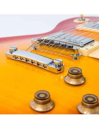 Vintage V100 Reissued Cherry Sunburst Chitarre Elettriche Solid Body strumenti musicali