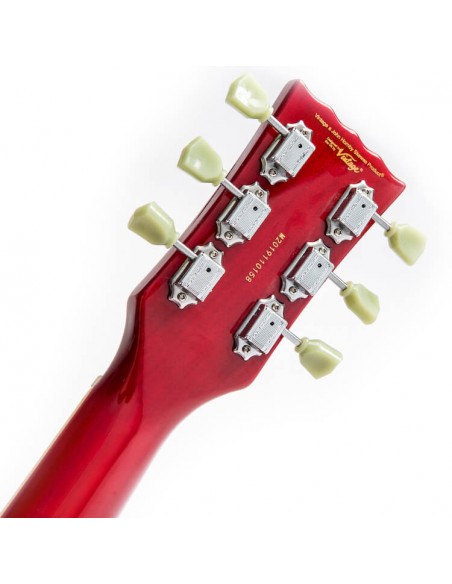 Vintage V100 Reissued Cherry Sunburst Chitarre Elettriche Solid Body strumenti musicali