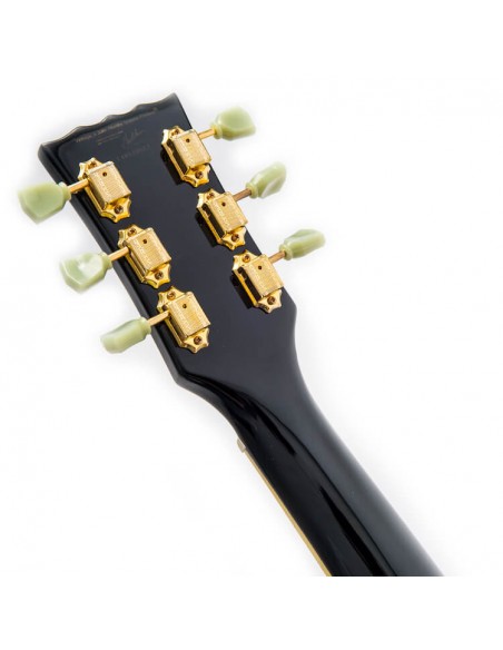 Vintage V100 Reissued Gloss Black Chitarre Elettriche Solid Body strumenti musicali