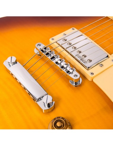 Vintage V100 Reissued Flame Iced Tea Chitarre Elettriche Solid Body strumenti musicali