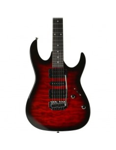 Ibanez GRX70QA TRB Transparent Red Burst Chitarre Elettriche Solid Body strumenti musicali 2