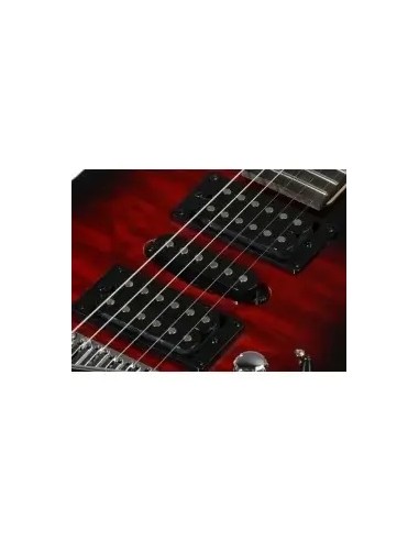 Ibanez GRX70QA TRB Transparent Red Burst Chitarre Elettriche Solid Body strumenti musicali
