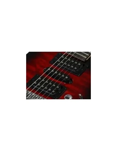 Ibanez GRX70QA TRB Transparent Red Burst Chitarre Elettriche Solid Body strumenti musicali