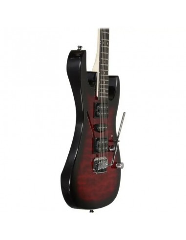 Ibanez GRX70QA TRB Transparent Red Burst Chitarre Elettriche Solid Body strumenti musicali