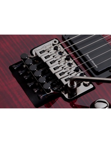 SCHECTER Demon 6 FR Crimson Red Burst Chitarre Elettriche Solid Body strumenti musicali