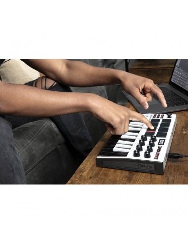 Akai MPK Mini MK3 White Master Keyboard / Controller Midi strumenti musicali