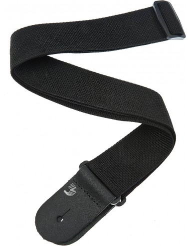 D'Addario PWS100 PolyPro Guitar Strap Black Tracolle strumenti musicali
