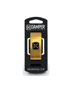 IBOX Damper DM SM02 Metallic Gold Leather Accessori Vari strumenti musicali