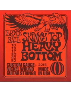 Ernie Ball 2215 Skinny Top Heavy Bottom 010-052