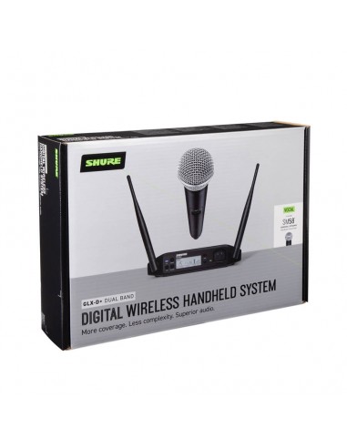 Shure GLXD24+ / SM58 Sistema Wireless Microfoni strumenti musicali
