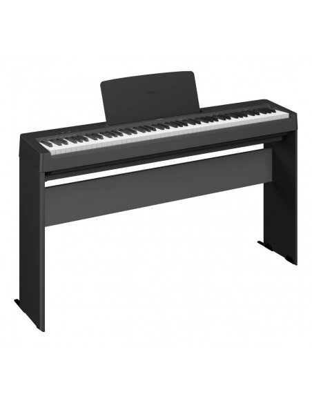 YAMAHA P-145 Black completo di supporto L100 Black Digital / Stage Piano strumenti musicali
