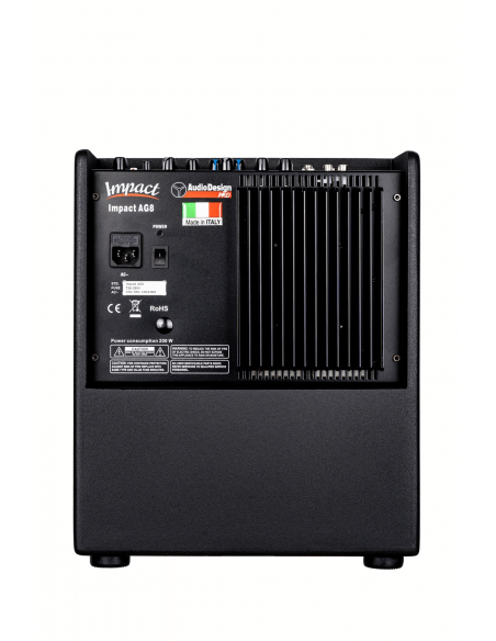 AudioDesign Impact AG 8 EVO Amplificatori - Combo strumenti musicali