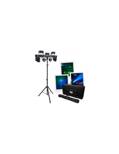 MAC MAH MOVING - FX BAR - Animation LED Luci Flowers strumenti musicali