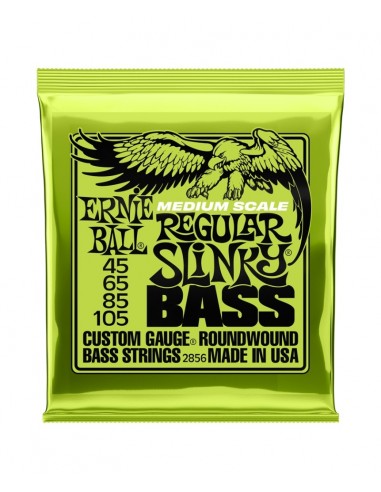 Ernie Ball - 2856 Regular Slinky Nickel Wound Medium Scale Corde strumenti musicali