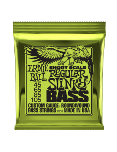 Ernie Ball 2852 Nickel Wound Scala Corta Regular 45-105 Corde strumenti musicali