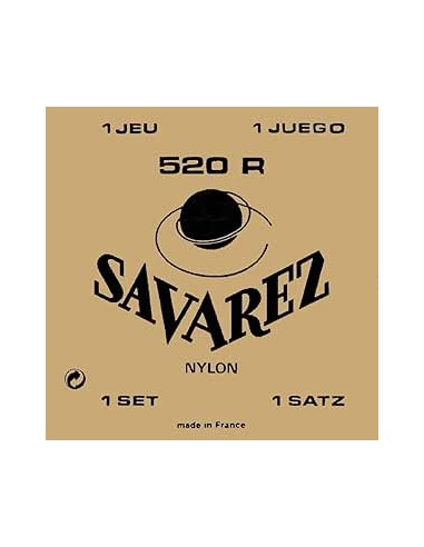 Savarez 520R Set Tensione Normale Chitarra Classica Corde per Chitarra Classica strumenti musicali