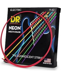DR Strings MCE-9 Multi-Color Corde per Chitarra Elettrica strumenti musicali