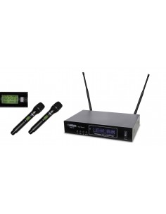 AudioDesign PMU 312 - Centralina Wireless con 2 Microfoni Microfoni strumenti musicali
