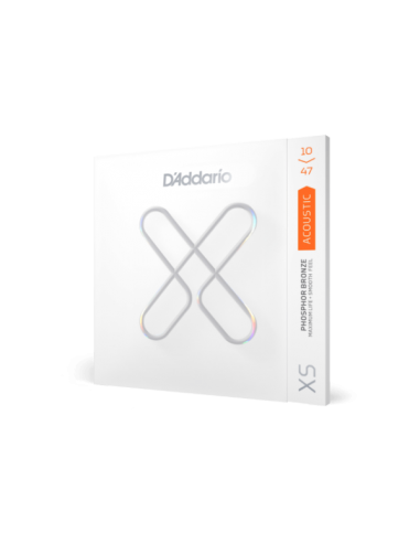 D'Addario XSAPB1047 Acoustic Phosphor Bronze Extra Light - 1047 Corde per Chitarra Acustica strumenti musicali