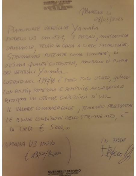 Pianoforte yamaha Strumenti musicali usati strumenti musicali