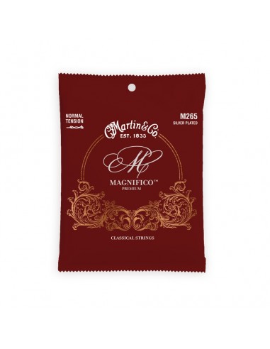 Martin M265 Classical Premium Magnifico Tensione Normale 25-42 Corde per Chitarra Classica strumenti musicali